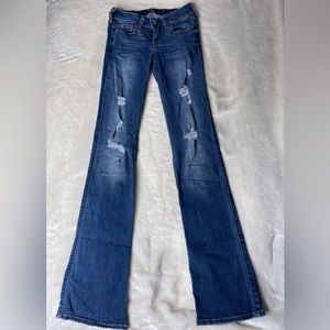 Hollister bootcut jeans, good condition!